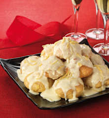 Profiteroles al limone