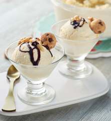 Helado de queso de Mahón