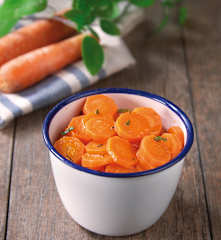 Carote tiepide alla salvia