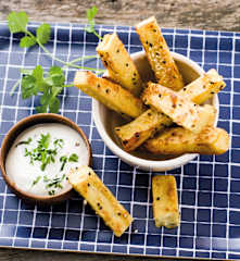 Ciastka z mąki z ciecierzycy (Panisses)