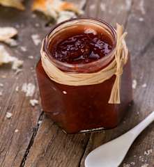 Rhabarber-Erdbeer-Konfitüre