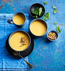 Creme de milho e pimento