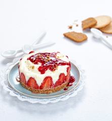 Fraisiers façon tiramisu