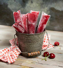 Cherry Lime Pops