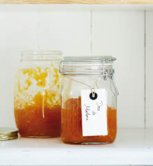 Doce de abóbora, laranja e gengibre