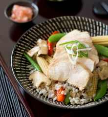Miso chicken and rice