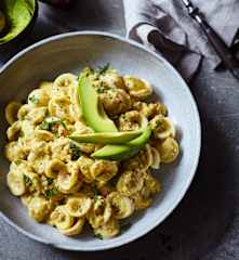 Avocado-Pesto zu Orecchiette