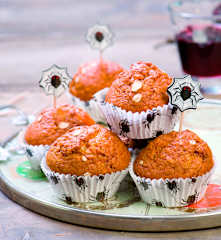 Ovesné muffiny s meruňkami