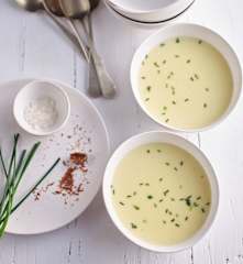 Zupa krem z ziemniaków i porów