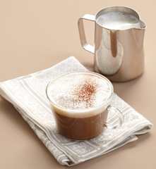 Nuage de lait pour cappuccino