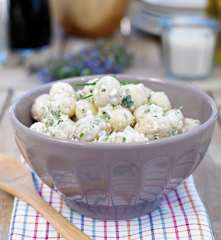 Salada de batatinhas novas
