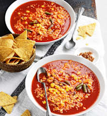 Soupe mexicaine du placard