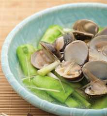 蛤蜊蒸絲瓜