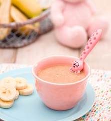 Purée z gruszki i banana