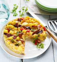 Tortilla à la piperade