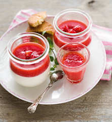 Pannacotta au blé noir