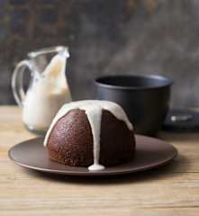 Steamed ginger pudding