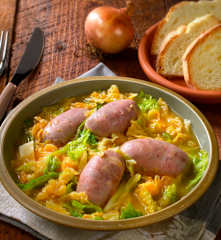 Salamelle con le verze