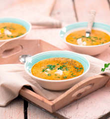 Zupa z kukurydzy z kurczakiem