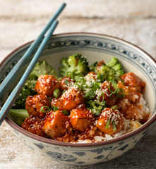 Crispy Korean Tofu