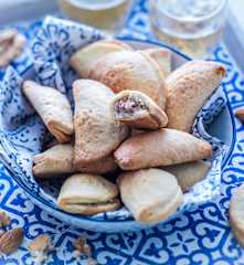 Patoudas (biscuits fourrés aux fruits secs)