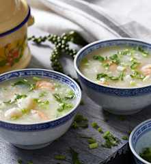 Summer seafood soup