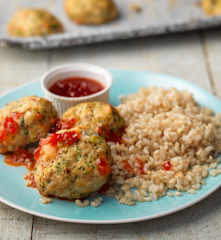 Baked Thai Fishcakes with Chilli Lime Dipping Sauce