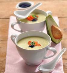 Avokádová krémová polévka