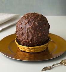 Tarta bombón de avellanas