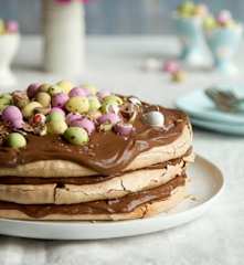 Meringata al cioccolato