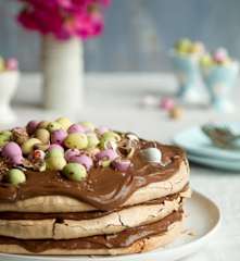 Velikonoční čokoládový Meringue