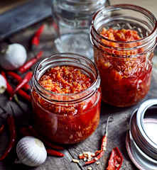 Chili-Knoblauch-Sauce (蒜蓉辣椒酱)