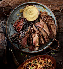 Agnello alla marocchina con cous cous al limone