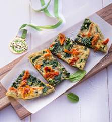Spinat-Tomaten-Omelette