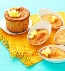 Muffins à l'ananas sans beurre et sans lait