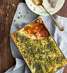 Empadão de bacalhau