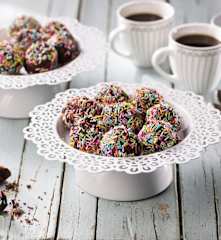 Praline cacao e liquore alle erbe