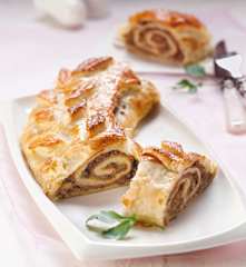 Rolada mięsna w cieście francuskim