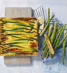 Quiche aux asperges