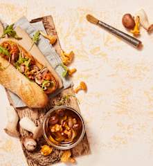 Marinierte Schwammerl in Öl