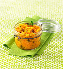 Salade carotte pomme raisin