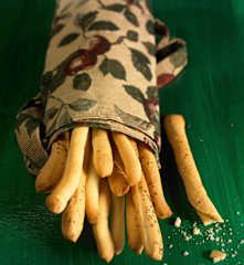 Grissini mit Mohn oder Sesam