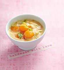 Soupe de melon au basilic
