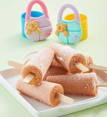 Paleta heada de mango y papaya