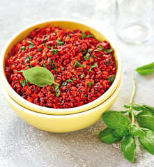 Salade carottes-betteraves au basilic