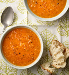 Lentil and Bacon Soup