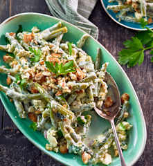 Bohnensalat mit Feta