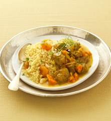 Tajine d'agneau aux abricots et au miel