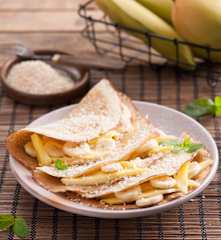 Tajskie naleśniki ryżowo-kokosowe