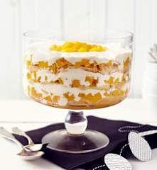Pfirsich-Trifle